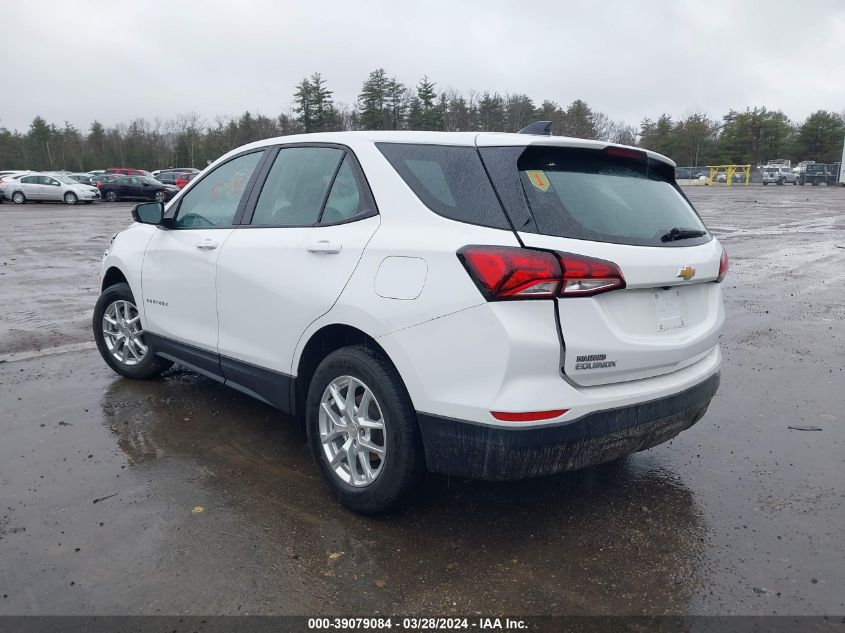 2022 Chevrolet Equinox Awd Ls VIN: 3GNAXSEV7NS210845 Lot: 39079084