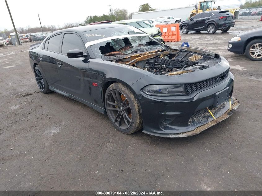 2018 Dodge Charger R/T Scat Pack Rwd VIN: 2C3CDXGJ7JH295186 Lot: 39079104