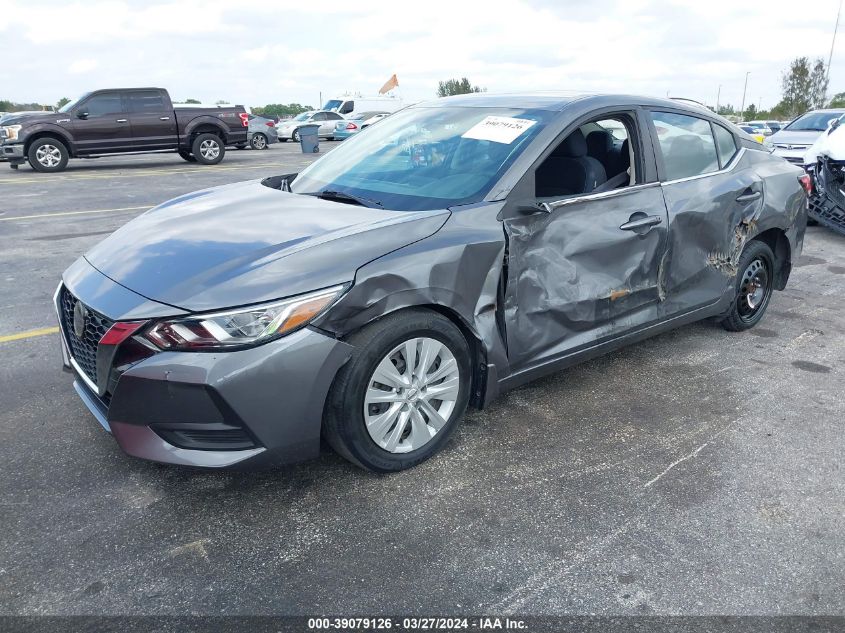 3N1AB8BV5LY292814 | 2020 NISSAN SENTRA