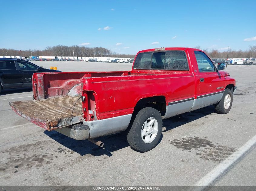 1B7HC16Z0VJ501400 | 1997 DODGE RAM 1500