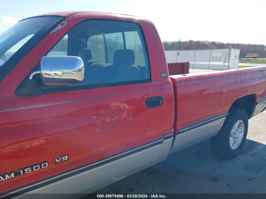 1B7HC16Z0VJ501400 | 1997 DODGE RAM 1500