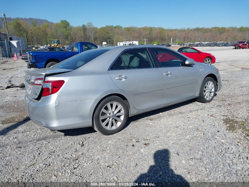 2012 Toyota Camry Hybrid Xle VIN: 4T1BD1FK7CU023909 Lot: 39079506