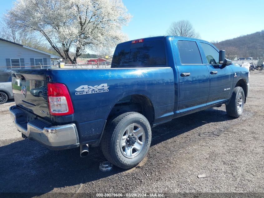 2022 Ram 2500 Tradesman 4X4 6'4 Box VIN: 3C6UR5CLXNGZ50189 Lot: 39079606