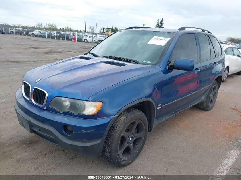 WBAFA53531LM69320 2001 BMW X5 3.0