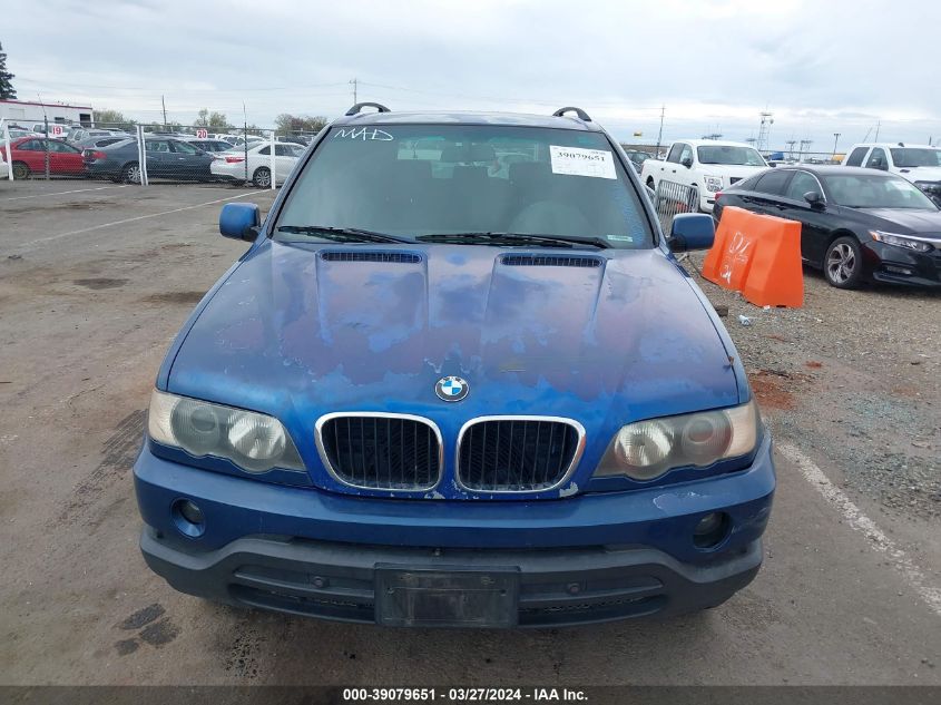 WBAFA53531LM69320 2001 BMW X5 3.0