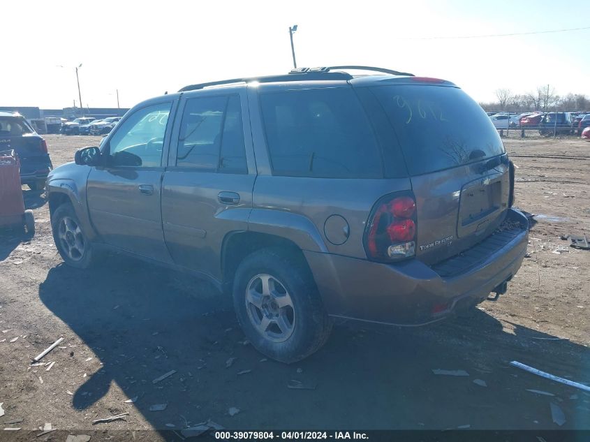 2008 Chevrolet Trailblazer Lt VIN: 1GNDS13SX82239612 Lot: 39079804