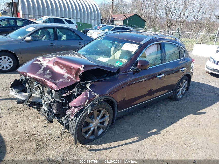 2012 Infiniti Ex35 Journey VIN: JN1AJ0HR8CM453206 Lot: 39079814