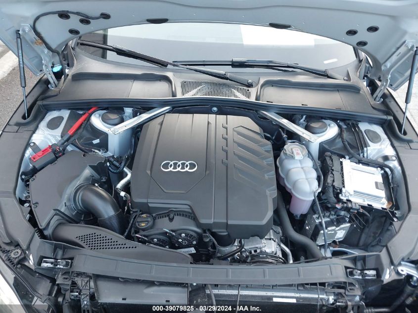 2024 Audi A5 Sportback Premium 40 Tfsi Quattro S Tronic VIN: WAUABCF57RA023069 Lot: 39079825