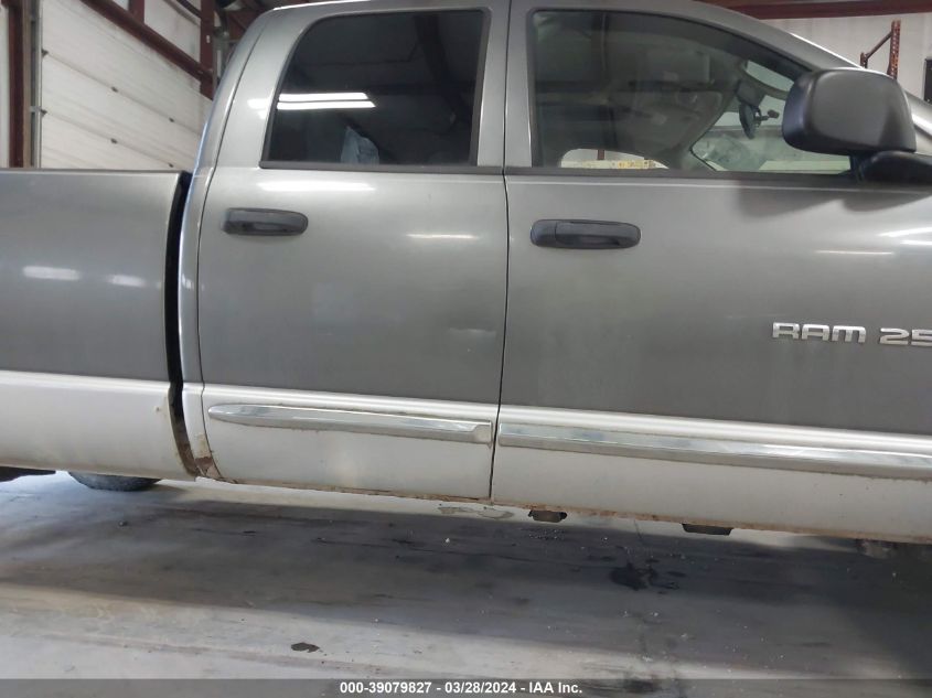 3D7KS28C06G165862 | 2006 DODGE RAM 2500