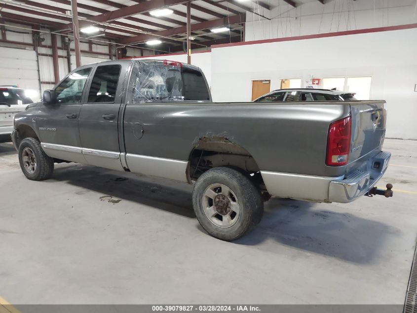 3D7KS28C06G165862 | 2006 DODGE RAM 2500