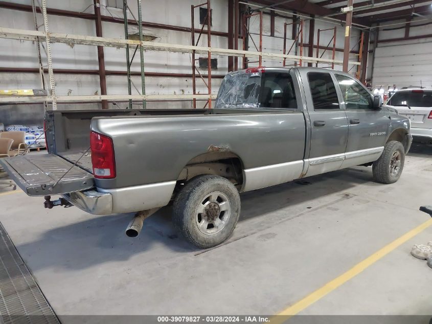 3D7KS28C06G165862 | 2006 DODGE RAM 2500