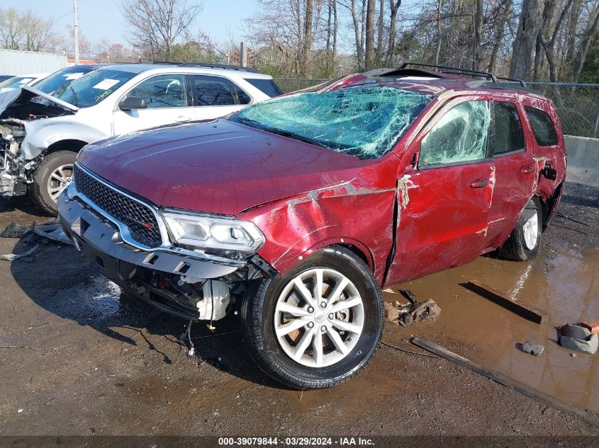 2021 Dodge Durango Sxt Plus Awd VIN: 1C4RDJAG2MC696846 Lot: 39079844