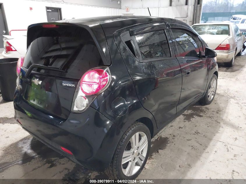 2013 Chevrolet Spark Ls Auto VIN: KL8CB6S90DC573371 Lot: 39079911