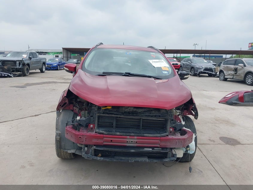 VIN MAJ3S2GE4KC291601 2019 FORD ECOSPORT SE