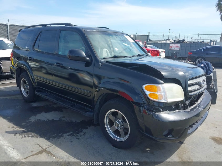 2003 Toyota Sequoia Sr5 V8 VIN: 5TDZT34A83S151883 Lot: 39080047
