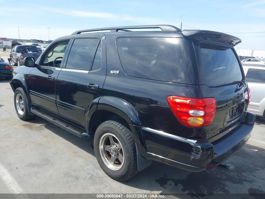 2003 Toyota Sequoia Sr5 V8 VIN: 5TDZT34A83S151883 Lot: 39080047