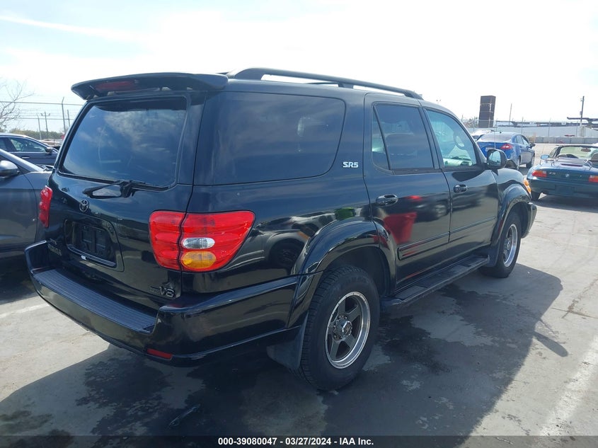 2003 Toyota Sequoia Sr5 V8 VIN: 5TDZT34A83S151883 Lot: 39080047