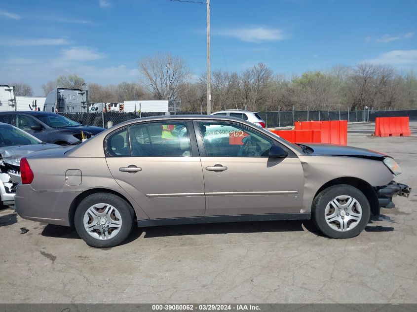 2007 Chevrolet Malibu Ls VIN: 1G1ZS58F77F188605 Lot: 39080062