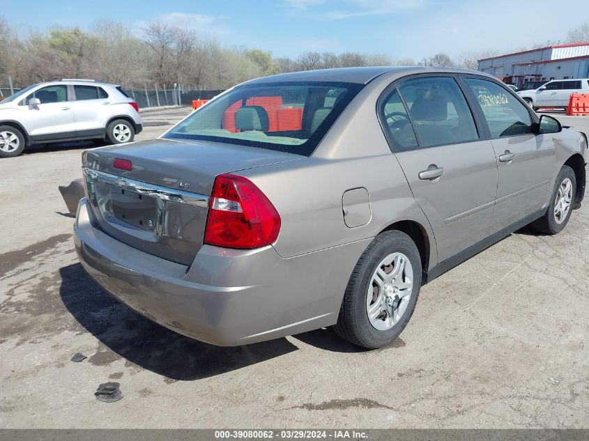 2007 Chevrolet Malibu Ls VIN: 1G1ZS58F77F188605 Lot: 39080062