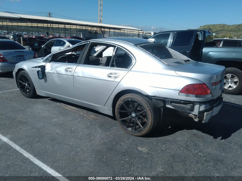 2003 BMW 745I VIN: WBAGL63443DP64015 Lot: 39080072