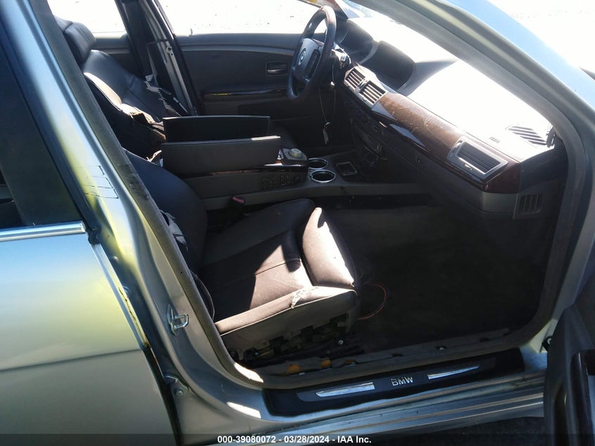 2003 BMW 745I VIN: WBAGL63443DP64015 Lot: 39080072