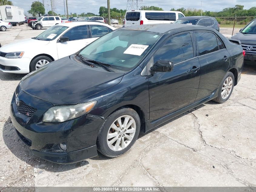 2T1BU40E99C148456 | 2009 TOYOTA COROLLA