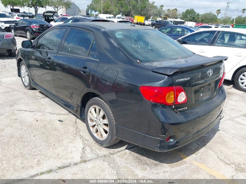 2T1BU40E99C148456 | 2009 TOYOTA COROLLA