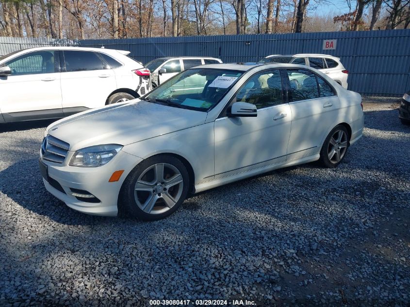 WDDGF8BB7BR174114 | 2011 MERCEDES-BENZ C 300