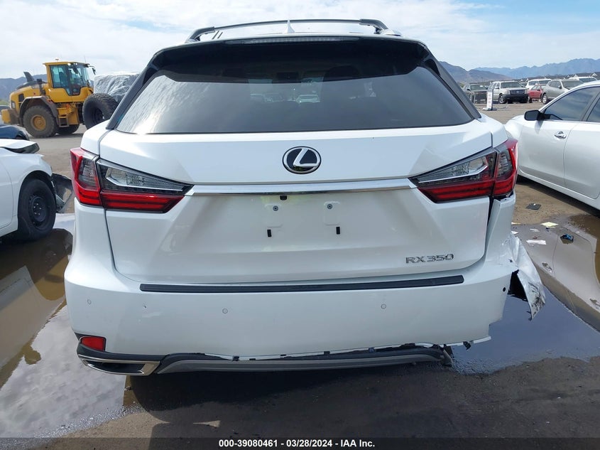 VIN 2T2HZMAA6LC156959 2020 LEXUS RX 350
