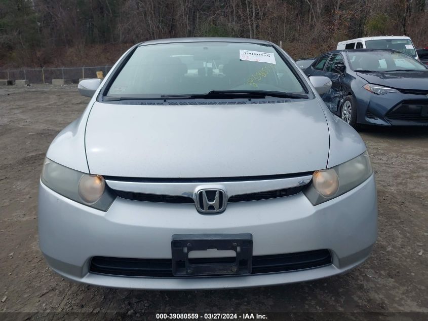 JHMFA362X6S000164 | 2006 HONDA CIVIC HYBRID