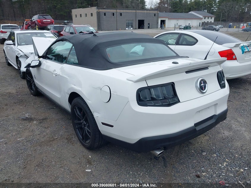 2011 FORD MUSTANG VIN: 1ZVBP8EM7B5109928