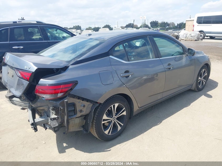 2020 NISSAN SENTRA VIN: 3N1AB8CV6LY297180