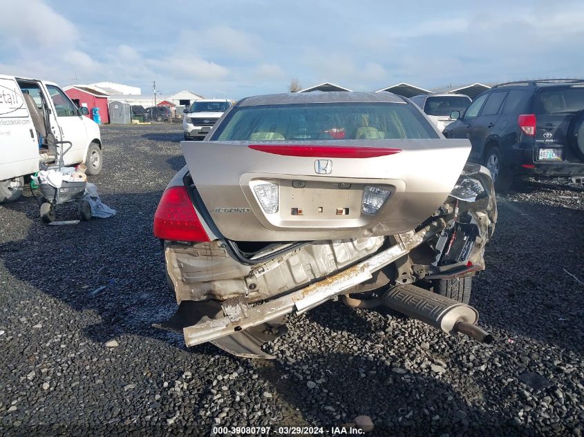 2006 Honda Accord 2.4 Ex VIN: 1HGCM567X6A150642 Lot: 39080797