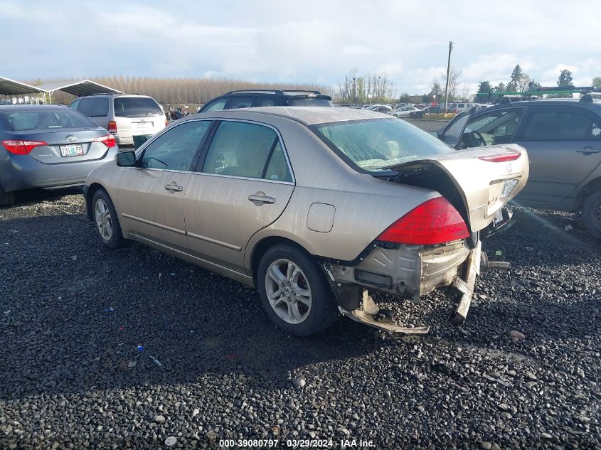 2006 Honda Accord 2.4 Ex VIN: 1HGCM567X6A150642 Lot: 39080797