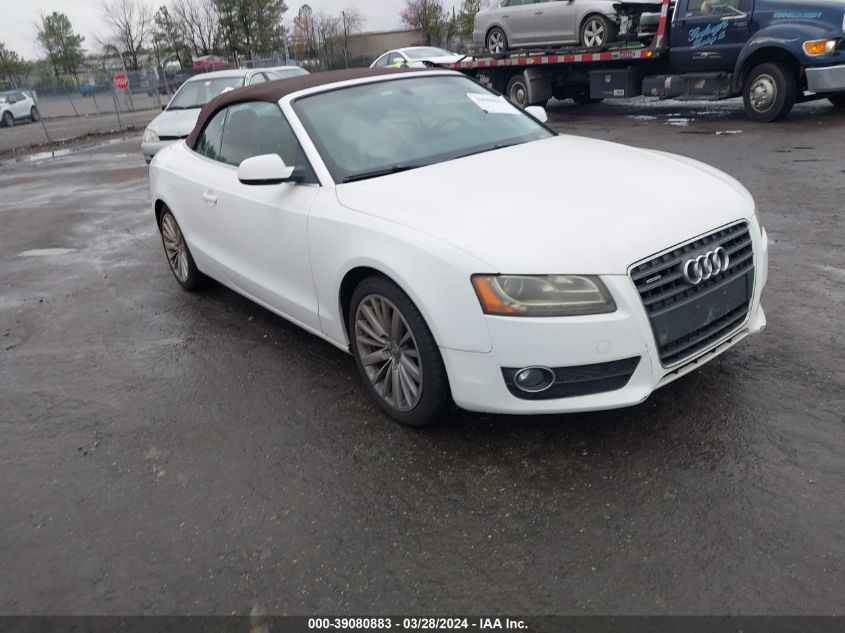 WAULFAFH3BN015643 | 2011 AUDI A5