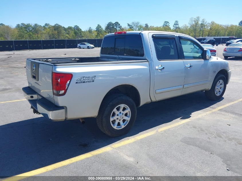 1N6AA07B04N582874 | 2004 NISSAN TITAN