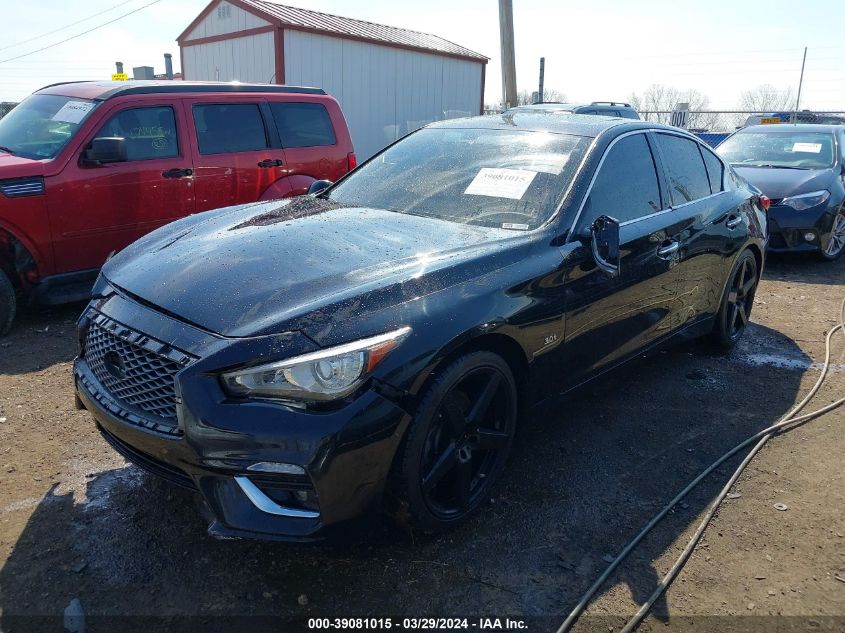 2020 Infiniti Q50 Luxe Awd VIN: JN1EV7AR5LM253683 Lot: 39081015