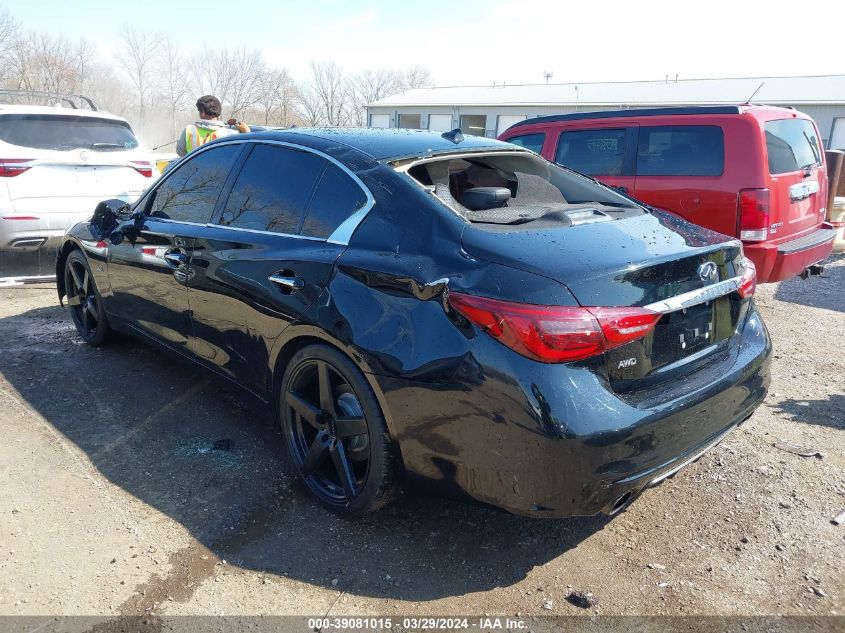 2020 Infiniti Q50 Luxe Awd VIN: JN1EV7AR5LM253683 Lot: 39081015