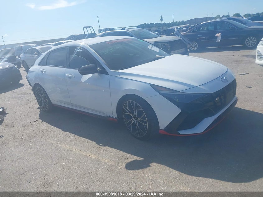 2023 Hyundai Elantra N VIN: KMHLW4AK2PU012295 Lot: 39081018