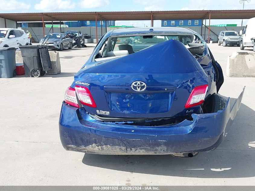 2010 Toyota Camry Le VIN: 4T4BF3EK0AR039136 Lot: 39081025