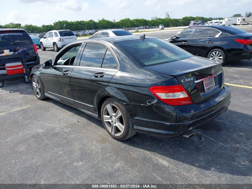 WDDGF8BB6AF424491 | 2010 MERCEDES-BENZ C 300