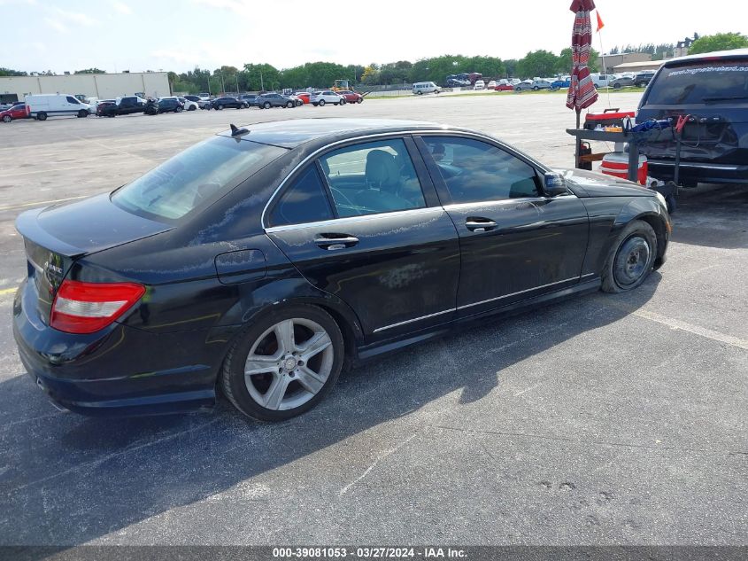 WDDGF8BB6AF424491 | 2010 MERCEDES-BENZ C 300