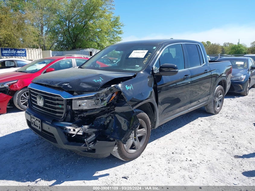 2023 HONDA RIDGELINE 3.5L V6   N(VIN: 5FPYK3F52PB001154