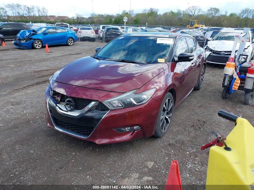VIN 1N4AA6AP0HC408255 2017 NISSAN MAXIMA 3.5 PLATINUM