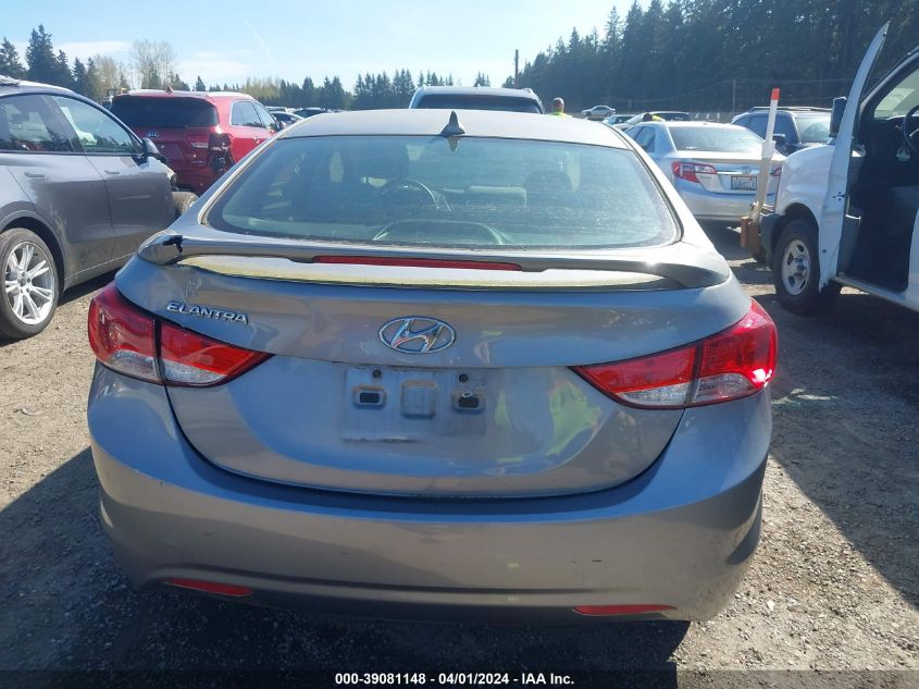 2013 Hyundai Elantra Gls VIN: KMHDH4AE9DU913233 Lot: 39081148