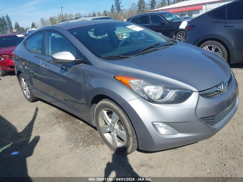 2013 Hyundai Elantra Gls VIN: KMHDH4AE9DU913233 Lot: 39081148