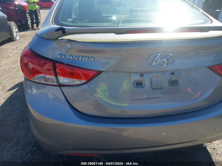 2013 Hyundai Elantra Gls VIN: KMHDH4AE9DU913233 Lot: 39081148