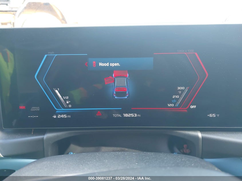 2023 BMW M3 3.0L I6   N(VIN: WBS43AY0XPFP56065