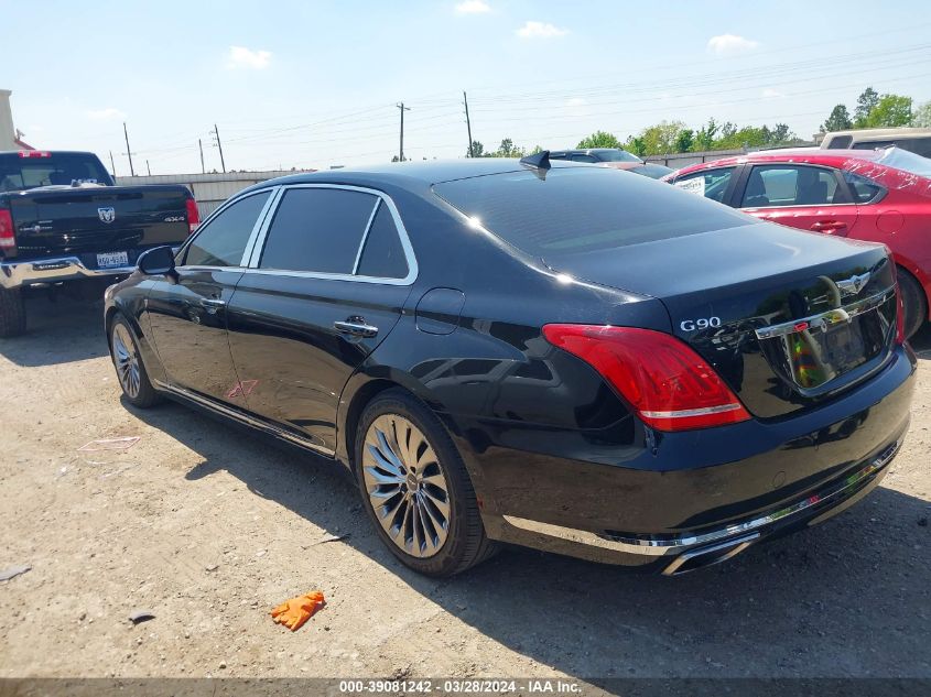 KMHG54JH5HU029148 2017 Genesis G90 5.0 Ultimate