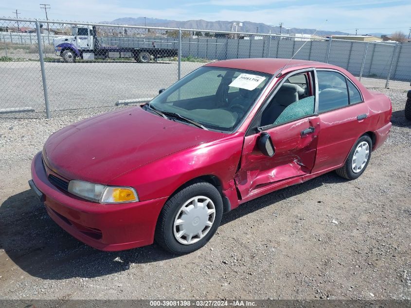 2001 Mitsubishi Mirage Es VIN: JA3AY26C71U040322 Lot: 39081398